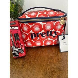 DABNEY Lee Womens Makeup Case & Revolution Lip Liner & Lipstick
